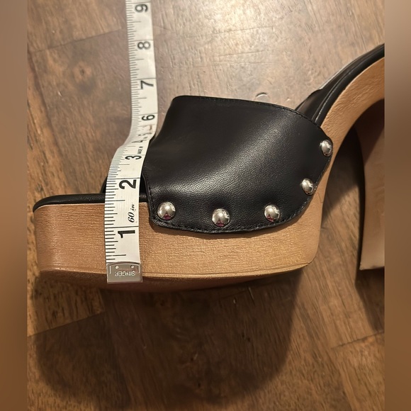 Steve Madden Leather platform Heel EUC size 8.5 - Picture 4 of 8